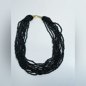 Vintage 1970s Trifari Beaded Necklace